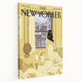 New Yorker February 10, 2014 – Cozy Winter Morning Window Art Print