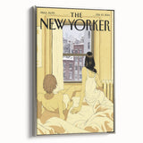 New Yorker February 10, 2014 – Cozy Winter Morning Window Art Print