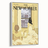 New Yorker February 10, 2014 – Cozy Winter Morning Window Art Print