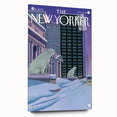 New Yorker January 13, 2014 – Polar Bears in the Snow Cityscape Art