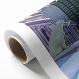 New Yorker January 13, 2014 – Polar Bears in the Snow Cityscape Art