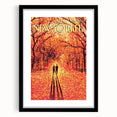 New Yorker November 9, 2009 – Romantic Fall Walk Art Print