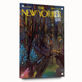 New Yorker December 18, 1965 – Vibrant Winter Cityscape Art Print