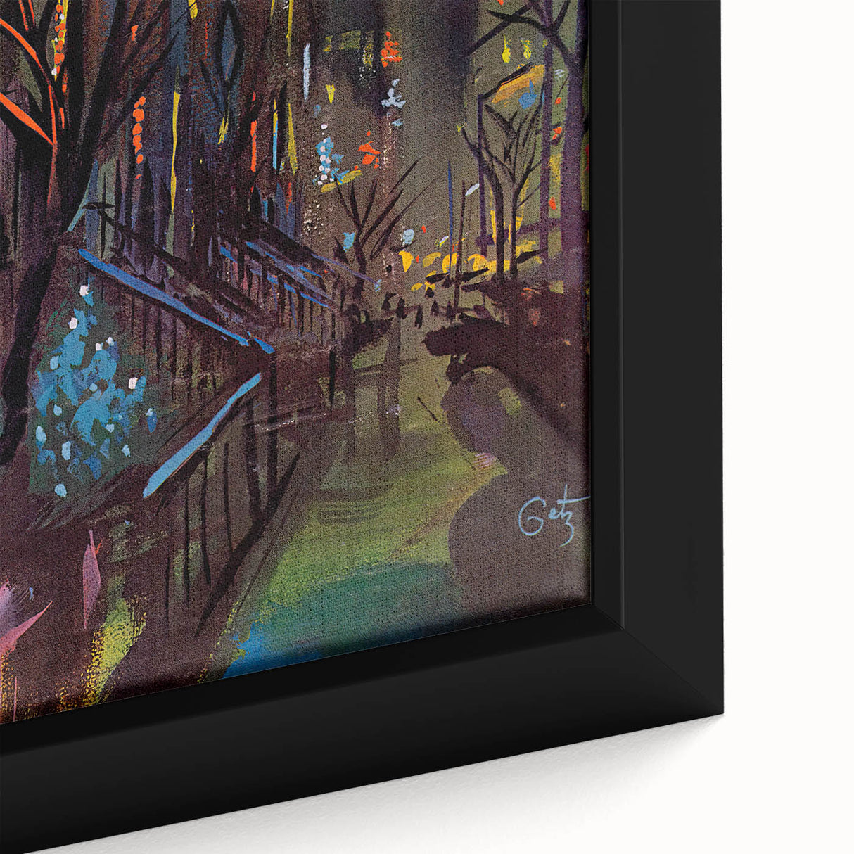 New Yorker December 18, 1965 – Vibrant Winter Cityscape Art Print