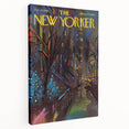 New Yorker December 18, 1965 – Vibrant Winter Cityscape Art Print