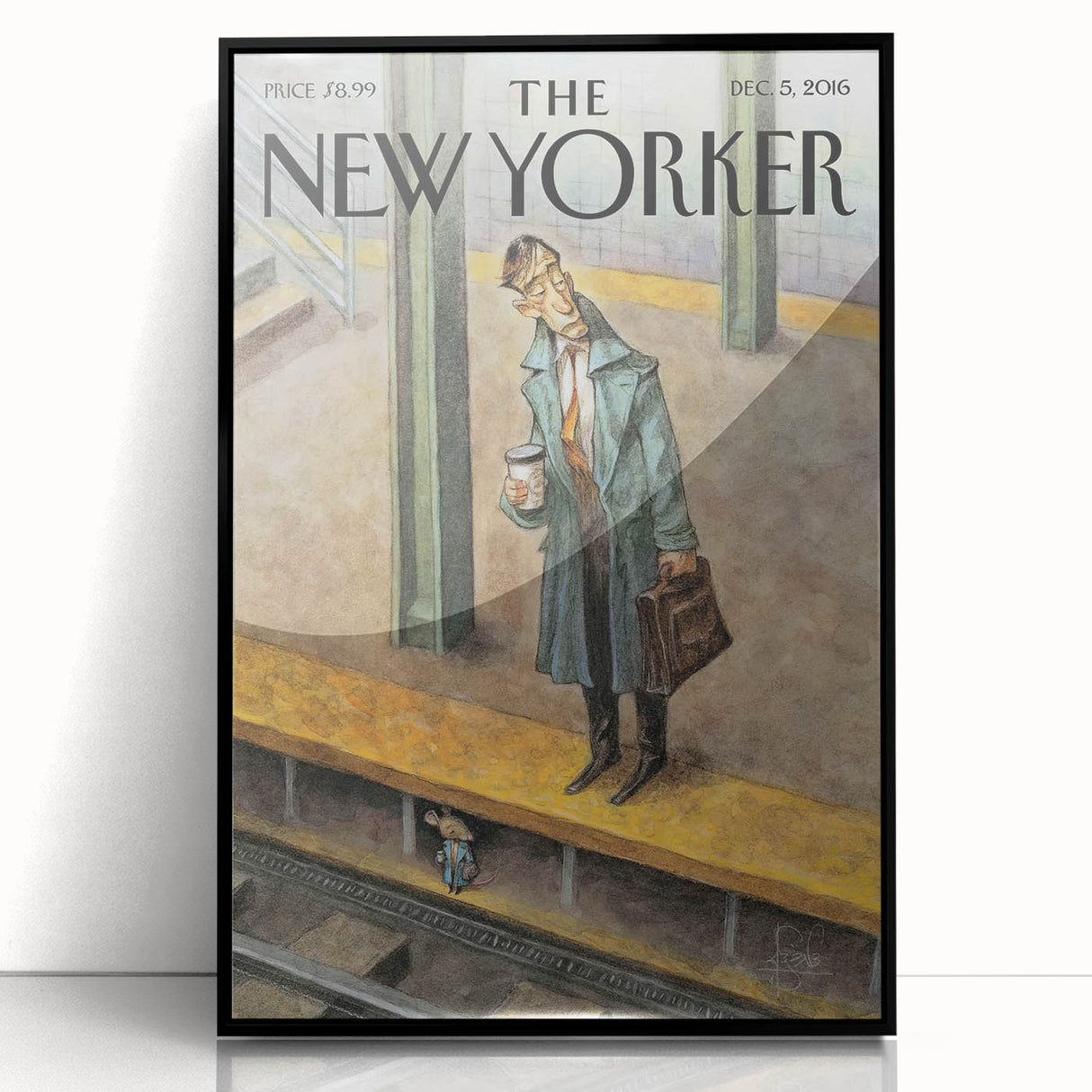 Shop New Yorker Mouse and Man Cover – Dec 5, 2016