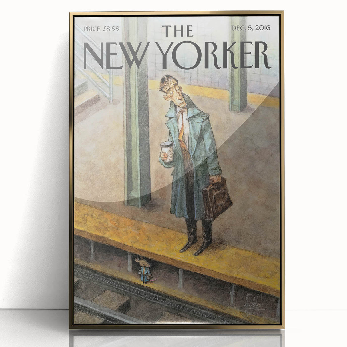 Shop New Yorker Mouse and Man Cover – Dec 5, 2016