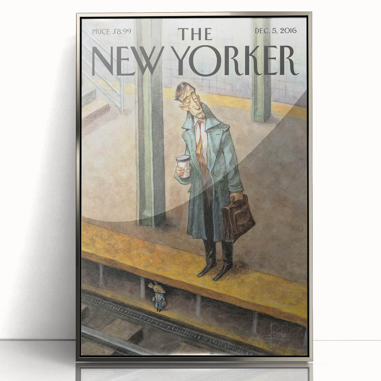 Shop New Yorker Mouse and Man Cover – Dec 5, 2016