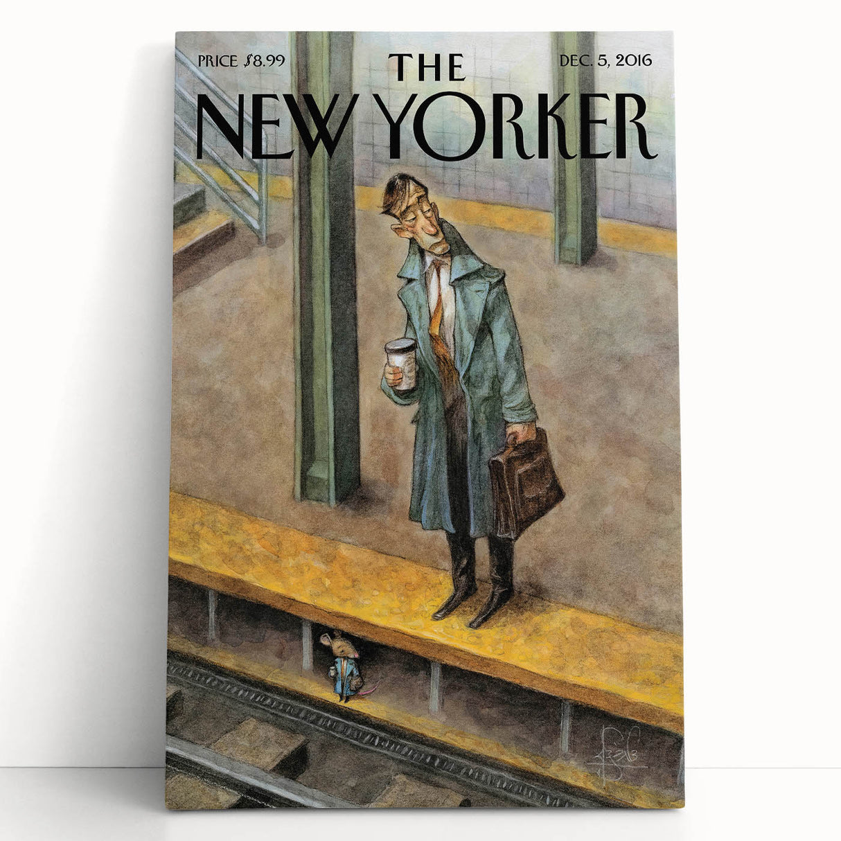 Shop New Yorker Mouse and Man Cover – Dec 5, 2016