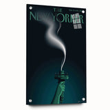 Vintage New Yorker Poster – Iconic Statue of Liberty Art Print