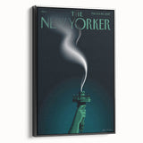 Vintage New Yorker Poster – Iconic Statue of Liberty Art Print