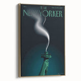 Vintage New Yorker Poster – Iconic Statue of Liberty Art Print