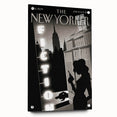 Vintage New Yorker Poster – Noir Fiction Scene Art Print