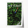 Vintage New Yorker Poster – Hidden Hand in Ivy Art Print