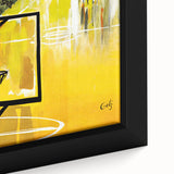 Vintage New Yorker Poster – Basketball Game Action Art Print