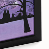 New Yorker Magazine Cover Art - Winter Cityscape Vintage Poster