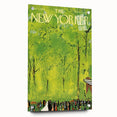 Vintage New Yorker Poster - Wedding Celebration in the Park