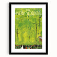 Vintage New Yorker Poster - Wedding Celebration in the Park