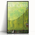 Vintage New Yorker Poster - Wedding Celebration in the Park