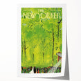 Vintage New Yorker Poster - Wedding Celebration in the Park