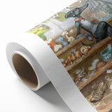 New Yorker Poster - 2012 Dog with Toys on Stairs Art Print