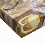 New Yorker Poster - 2012 Dog with Toys on Stairs Art Print