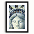 New Yorker Magazine Cover Art - Statue of Liberty Vintage Poster