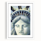 New Yorker Magazine Cover Art - Statue of Liberty Vintage Poster