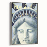 New Yorker Magazine Cover Art - Statue of Liberty Vintage Poster