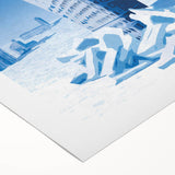 New Yorker Poster - 2015 Flatiron Building in Snow Art Print