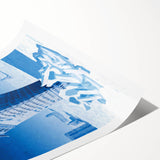 New Yorker Poster - 2015 Flatiron Building in Snow Art Print