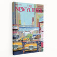 New Yorker Magazine Cover Art - Welcome Back Dodgers City Scene Poster