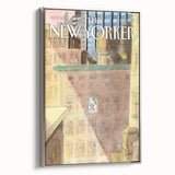 New Yorker Magazine Cover Art - Urban Apartment Scene Vintage Poster