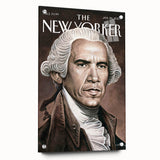 New Yorker Magazine Cover Art - George Washington Vintage Poster