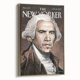 New Yorker Magazine Cover Art - George Washington Vintage Poster