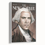 New Yorker Magazine Cover Art - George Washington Vintage Poster
