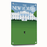 New Yorker Magazine Cover Art - White House Dog Vintage Poster