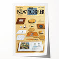 Vintage New Yorker Poster – Stepan Steinberg Art Collage Print