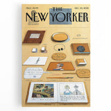Vintage New Yorker Poster – Stepan Steinberg Art Collage Print