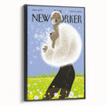 Vintage New Yorker Poster - Dandelion Dream Art Print