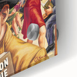 Vintage New Yorker Posters - Iconic New Yorker Wall Art Subway Scene