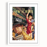 Vintage New Yorker Posters - Iconic New Yorker Wall Art Subway Scene