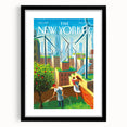 Vintage New Yorker Poster - Urban Sustainability Art Print