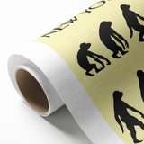 New Yorker Magazine Cover Art: Evolution of Mankind Poster