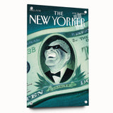 New Yorker Magazine Art - Ray Charles Dollar Bill Poster