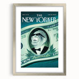 New Yorker Magazine Art - Ray Charles Dollar Bill Poster