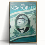 New Yorker Magazine Art - Ray Charles Dollar Bill Poster