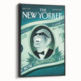 New Yorker Magazine Art - Ray Charles Dollar Bill Poster