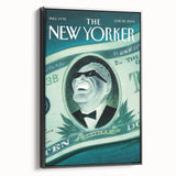New Yorker Magazine Art - Ray Charles Dollar Bill Poster