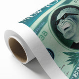 New Yorker Magazine Art - Ray Charles Dollar Bill Poster